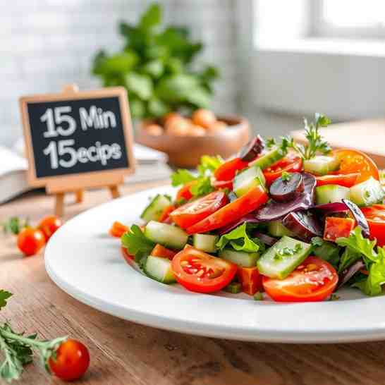 Fresh Vegetables Salad Recipe - in 15 Min